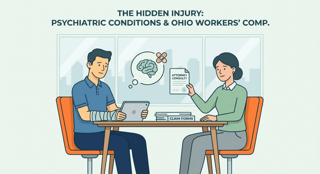 The Hidden Injury: Psychiatric and Psychological Conditions in Your Ohio Workers’ Compensation Claim