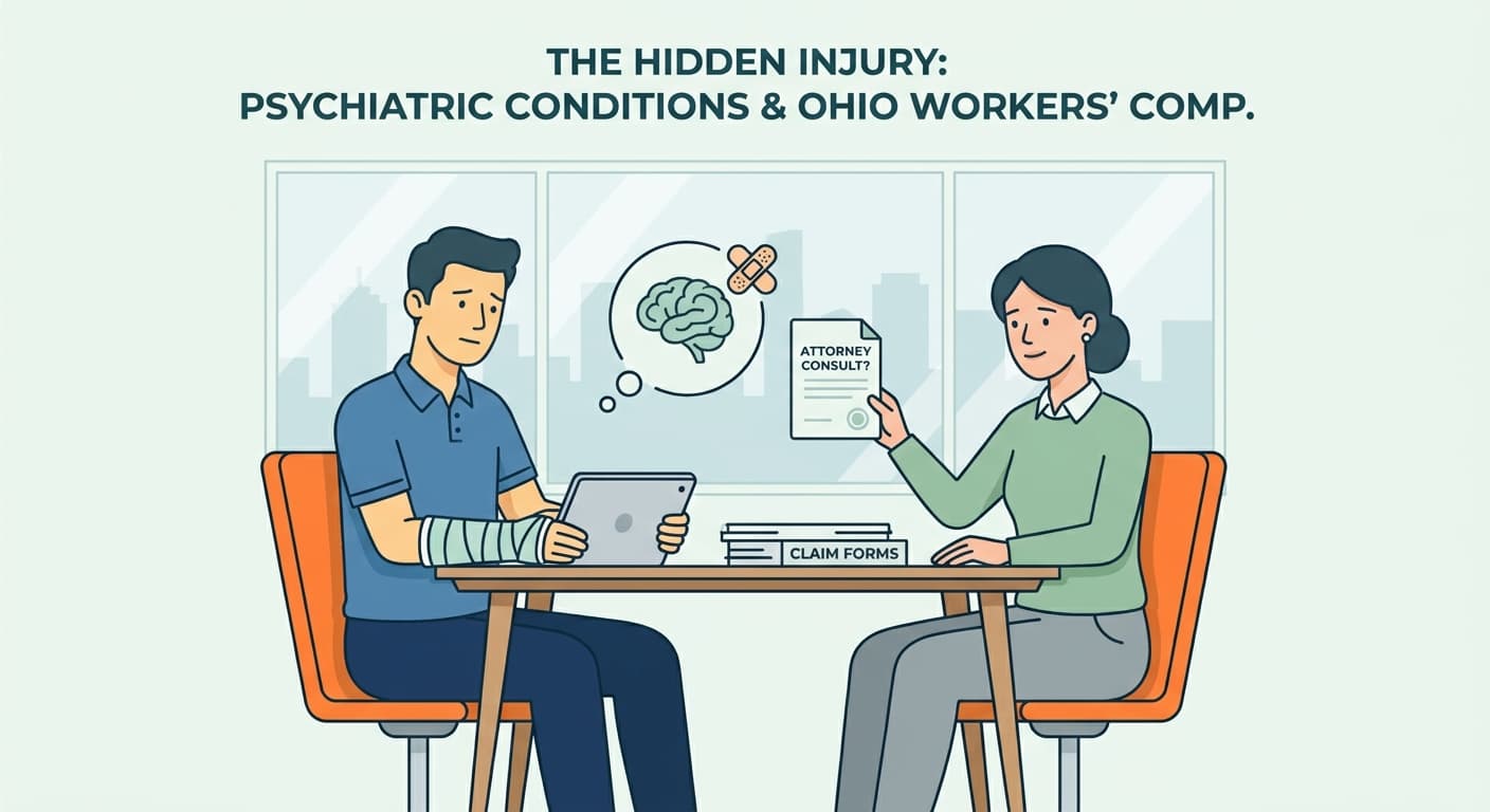 The Hidden Injury: Psychiatric and Psychological Conditions in Your Ohio Workers’ Compensation Claim